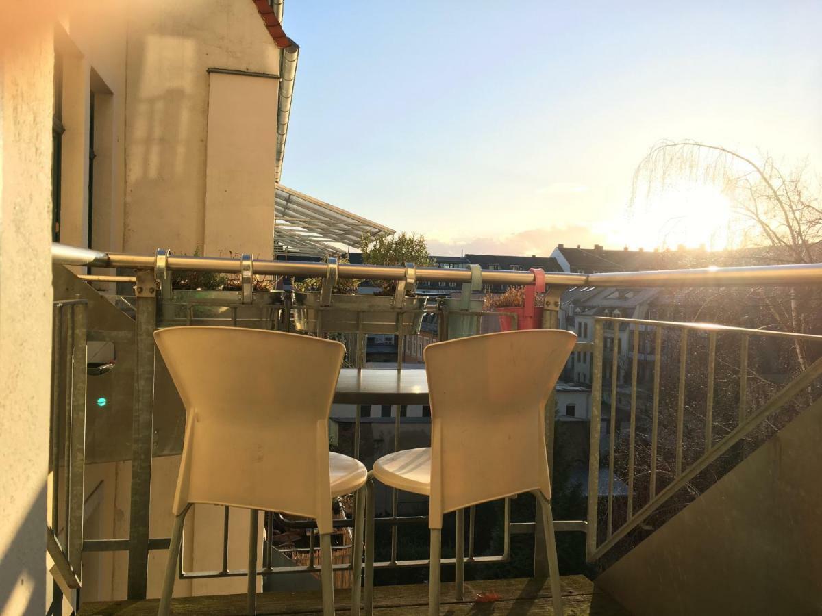 Ruhiges Apartment Am Rande Des Szeneviertels Drezda Kültér fotó