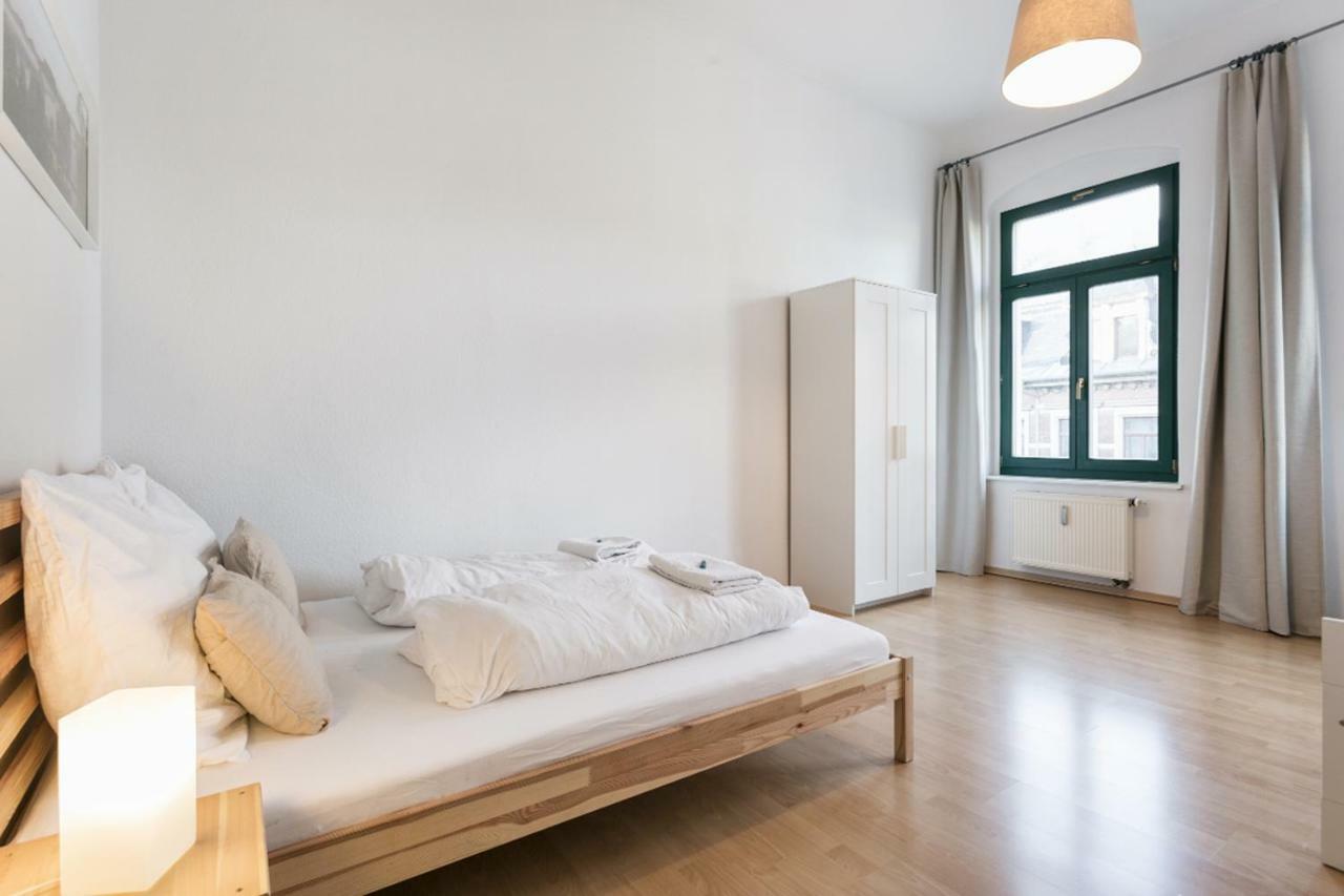 Ruhiges Apartment Am Rande Des Szeneviertels Drezda Kültér fotó