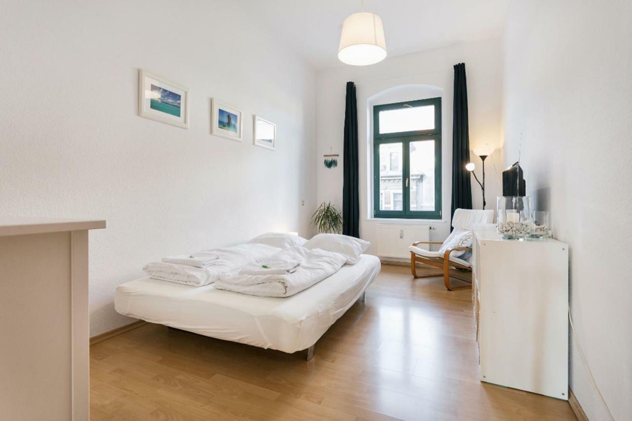 Ruhiges Apartment Am Rande Des Szeneviertels Drezda Kültér fotó