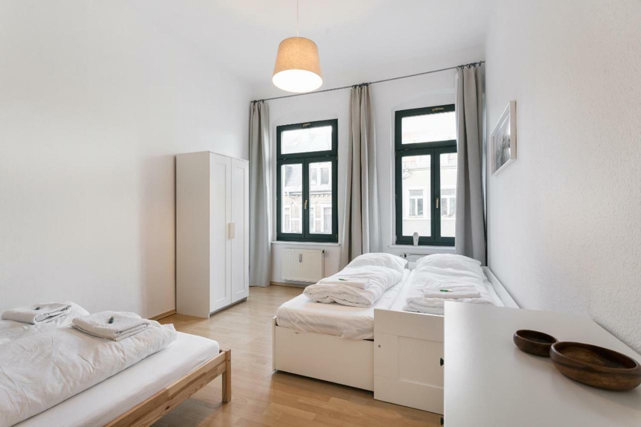 Ruhiges Apartment Am Rande Des Szeneviertels Drezda Kültér fotó