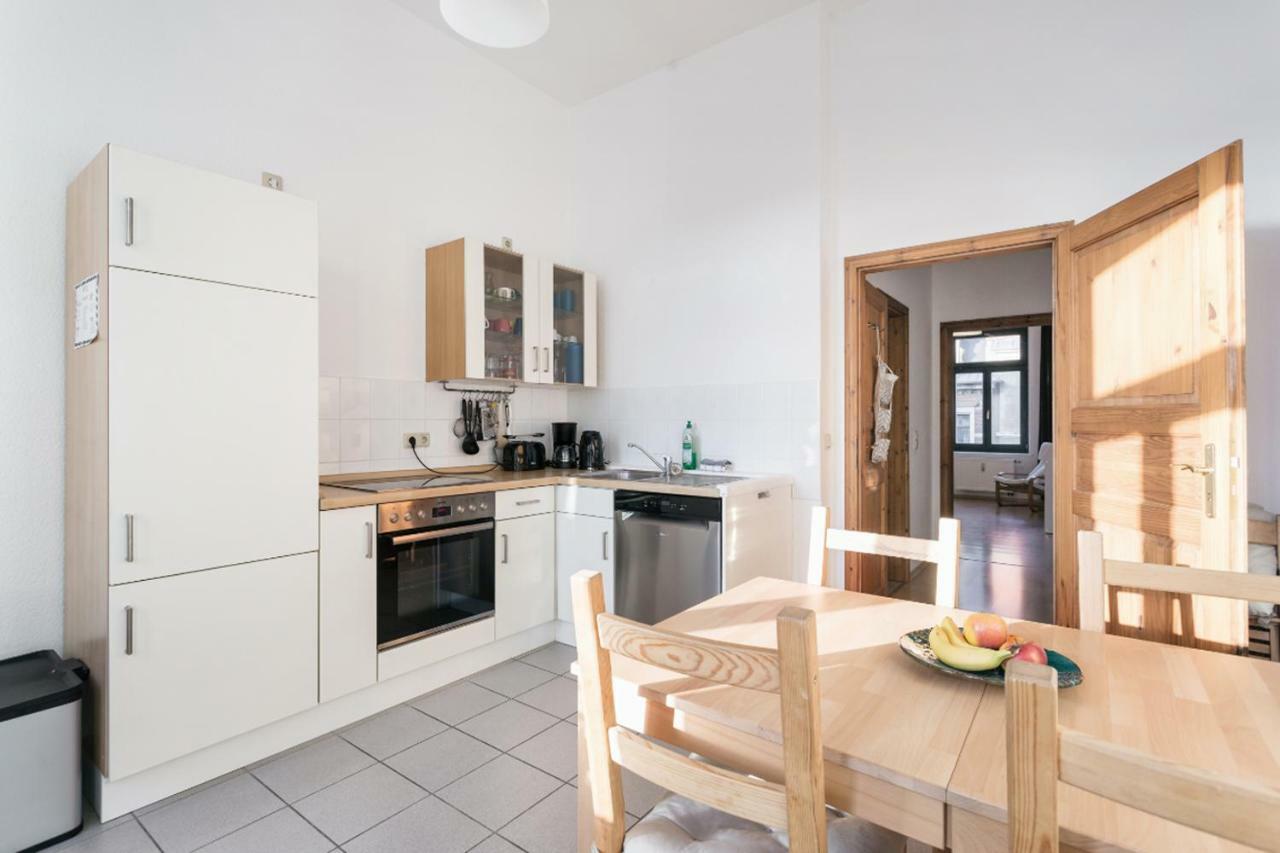 Ruhiges Apartment Am Rande Des Szeneviertels Drezda Kültér fotó